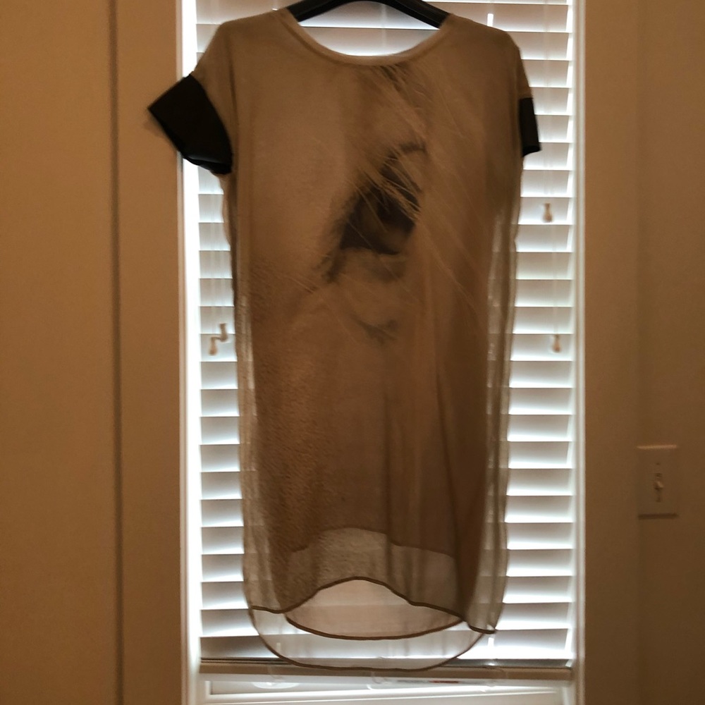 Chiffon printed dresses